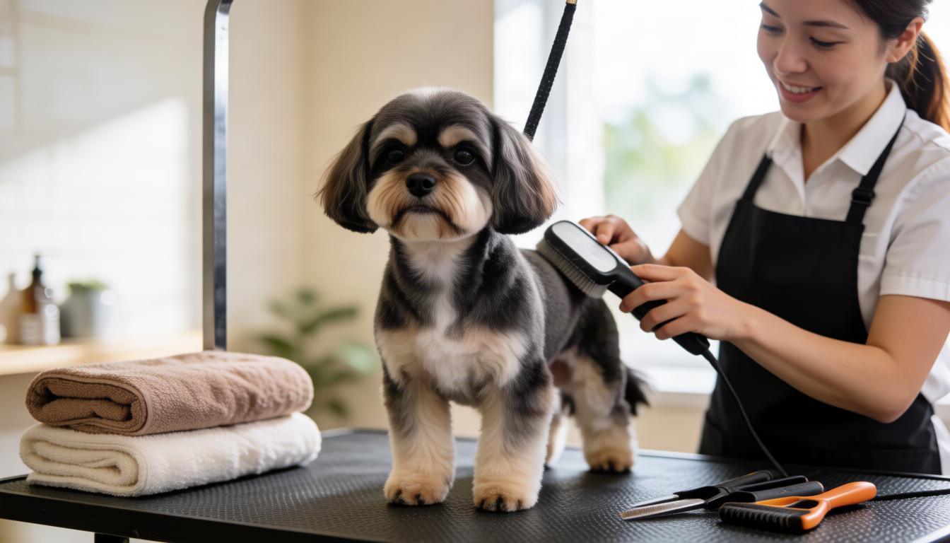 Short comfort-led groom